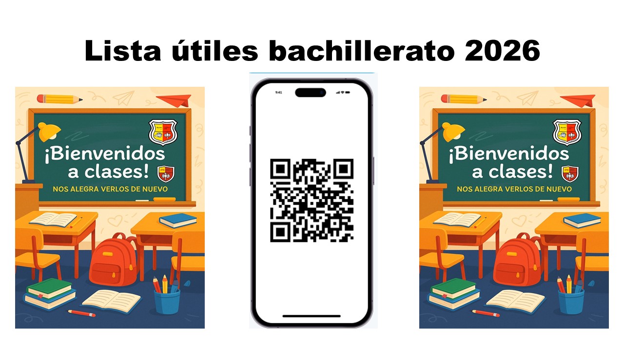 Consulte la lista de útiles para el año 2026.